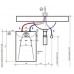 CLAGE S5-U+SNT Ohrievač vody so zásobníkom 2,0kW/230V + stojanková batéria 4100-42055