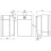 CLAGE S10-O Ohrievač vody so zásobníkom, horný montáž, 2,2kW/230V 4100-41103