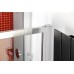 POLYSAN LUCIS LINE skladacie sprchové dvere 900mm, číre sklo