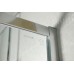 POLYSAN LUCIS LINE polkruhová sprchová zástena 900x900mm, číre sklo