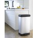 BAZÁR CURVER DECO BIN 50L Odpadkový kôš 39 x 29 x 73 cm strieborný 02162-582 POŠKODENÝ!!