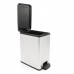 CURVER SLIM BIN odpakový kôš, 25 x 42 x 45 cm, 25 l, strieborná, 02339-582