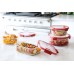 CURVER SMART COOK 1,2L dóza 20 x 11 cm transparentná/červená 00116-472