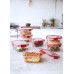 CURVER SMART COOK 1,2L dóza 20 x 11 cm transparentná/červená 00116-472