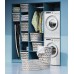 CURVER OCEANA 30L Kôš na čistú bielizeň 42,6 × 34,6 × 27,1 cm, béžový 00552-885