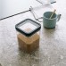 CURVER KARA 1,2L Dóza na potraviny 10,7 × 10,7 × 15 cm, sivá 03101-W54