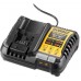 DEWALT XR 18 V Sada 2×2,0 Ah batérie + rýchlonabíjačka DCB1104D2-QW