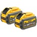 DeWALT DDEWALT XR 54 V sada 2× 9,0 Ah FLEXVOLT batéria+dvojitá nabíjačka DCB132X2-QW