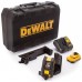 DeWALT DCE0811D1G Aku laserový kríž 2 x 360°, zelený lúč, XR (10,8V/1x2,0 Ah) kufor Tstak