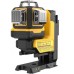 DeWALT DCLE34035B MAX Aku laser s diaľkovým ovládaním 3 × 360° (18V / bez aku), Tstak