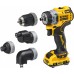 DeWALT DCD703L2T Aku vŕtačka s mulifunkčnou hlavou (57 Nm/12V/2x3,0Ah) kufor Tstak