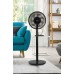 DOMO Stojanový ventilátor 2v1, čierny DO8157