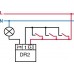 ELEKTROBOCK DR2-SD-hnedá dotykový a diaľkový regulátor osvetlenia 0512