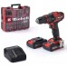 Einhell TE-CD 18/40 Li-i +64 Aku príklepová vŕtačka (40Nm/18V/2x2,0Ah) kufor 4513992