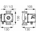 FERRO Obehové čerpadlo 25-60, 130mm W0204