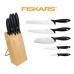 Fiskars Essential Blok s 5 nožmi 1023782