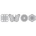 Fiskars Intricate Shape Punches dierkovačka 2"/5 cm, slnečnica 1015766