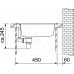 Franke Eurostar ETN 610, 455x435 mm, nerezový drez 101.0286.106