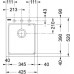 Franke Fiji FIG 610-42, 425x520 mm, granitový drez onyx 114.0167.023