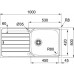 Franke Spark SKX 611-100, 1000x500 mm, kuchynský drez, nerez 101.0504.059