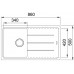 Franke Basic BFG 611-86, 860x500 mm, fragranitový drez, Šedá bridlica 114.0713.946
