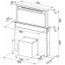 Franke downdraft FDW 908 IB WH Odsávač pár, biela / nerez 110.0368.794