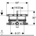 Geberit Kombifix Montážny prvok pre bidet, univerzálne 457.530.00.1