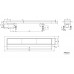FLOW 97 nerezový kanálik s roštom pre obklad, do priestoru 970x150mm