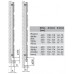 ISAN GRENADA RADIUS kúpeľňový radiátor biela (RAL 9010) 1135/750 DGRR 1135 0750 02