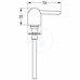 GROHE Allure náhradné pumpička, chróm 40212000