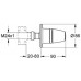 GROHE Grohtherm 3000 vrchný diel podomietkového ventilu, chróm 19258000