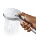 GROHE Power & Soul-Ručná sprcha Massage Cosmopolitan, 4jet, biela / chróm 27663LS0