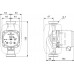 Grundfos ALPHA2 15-80 130 mm 1x230V Obehové čerpadlo 99411116