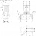 Grundfos In-Line čerpadlo TP 32-30/4 B 0,12 kW 220mm 96401754