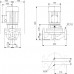 Grundfos In-Line čerpadlo TP 32-120/2 B 0,37 kW 220mm 96401862