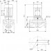 Grundfos In-Line čerpadlo TP 80-30/4 B, PN 6, 0.37 kW 360mm 96404908