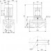 Grundfos In-Line čerpadlo TP 80-30/4 B, PN 6, 0.37kW, 3x220-240D/380-415Y V,360mm 96404912