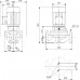 Grundfos In-Line čerpadlo TP 100-30/4 B, PN 6, 0.55 kW 450mm 96404934