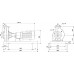 Grundfos normované čerpadlo NK 32-125/115, 0.25 kW 115mm 96626886