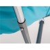 HAPPY GREEN Anzio Kresielko skladací 80 x 84 x 40/78 cm, svetlé modré 50328000LB
