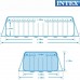 INTEX ULTRA FRAME RECTANGULAR POOL 7,32 x 3,66 x 1,32 m (set) 26362GN