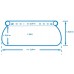 INTEX Easy Set Pool Bazén 396 x 84 cm s kartušovou filtráciou 28142GN