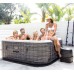 INTEX Pure Spa Bubble Greystone Deluxe vírivka 239 x 71 cm - systém slanej vody 28452