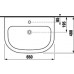 Jika OLYMP Deep umývadlo 65 x 48cm, otvor uprostred, biela H8126140001041