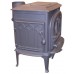 Jotul F 500 SE krbové kachle, hnedá majolika, dvierka bez ozdobných priečok 30049977