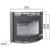 Jotul C 400 CB PANORAMA kazetová krbová vložka čierny lak 341326