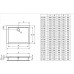 IDEAL Standard ULTRA Flat sprchová vanička akrylátová obdĺžniková 140 x 80 x 4 cm K518501