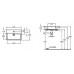 KERAMAG Ren.Nr.1 Comp.umyvadlo 55x38 KT 226155600