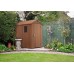 KETER DARWIN 4 x 6 záhradný domček, 125,8 x 184,5 x 205 cm, hnedý 17209417