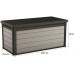 BAZÁR KETER DENALI DUOTECH 570L Úložný box 151,7 x 72,5 x 70 cm, sivohnedá 17205943
